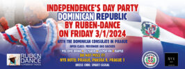Oslava nezávislosti Dominikánské rep. s RUBEN-DANCE a s Dominikánským konzulátem v Praze