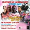 Valentýnská karibská párty 🍷 Koktejly 🎵 Hudba 💃Otevřená lekce a animace 🤩Tombola