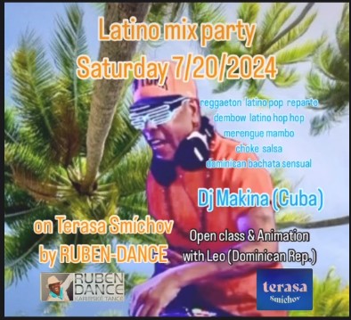 Latino mix party Prague Praha reggaeton dembow latin hip hip choke reparte salsa bachata merengue mambo