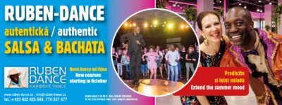 Nové kurzy SALSA, BACHATA, pro jednotlivce i páry, pro dámy – Ladies. v týdnu od 12.10.na Praze 1,4,5,8.